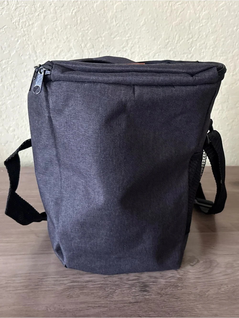 NWOT Insulated Lunch Box Cooler Bag Black Travel Work School Picnic Tote